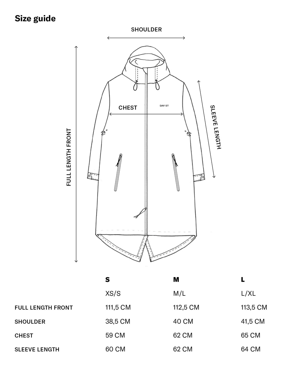 Day RE-No Rain Coat