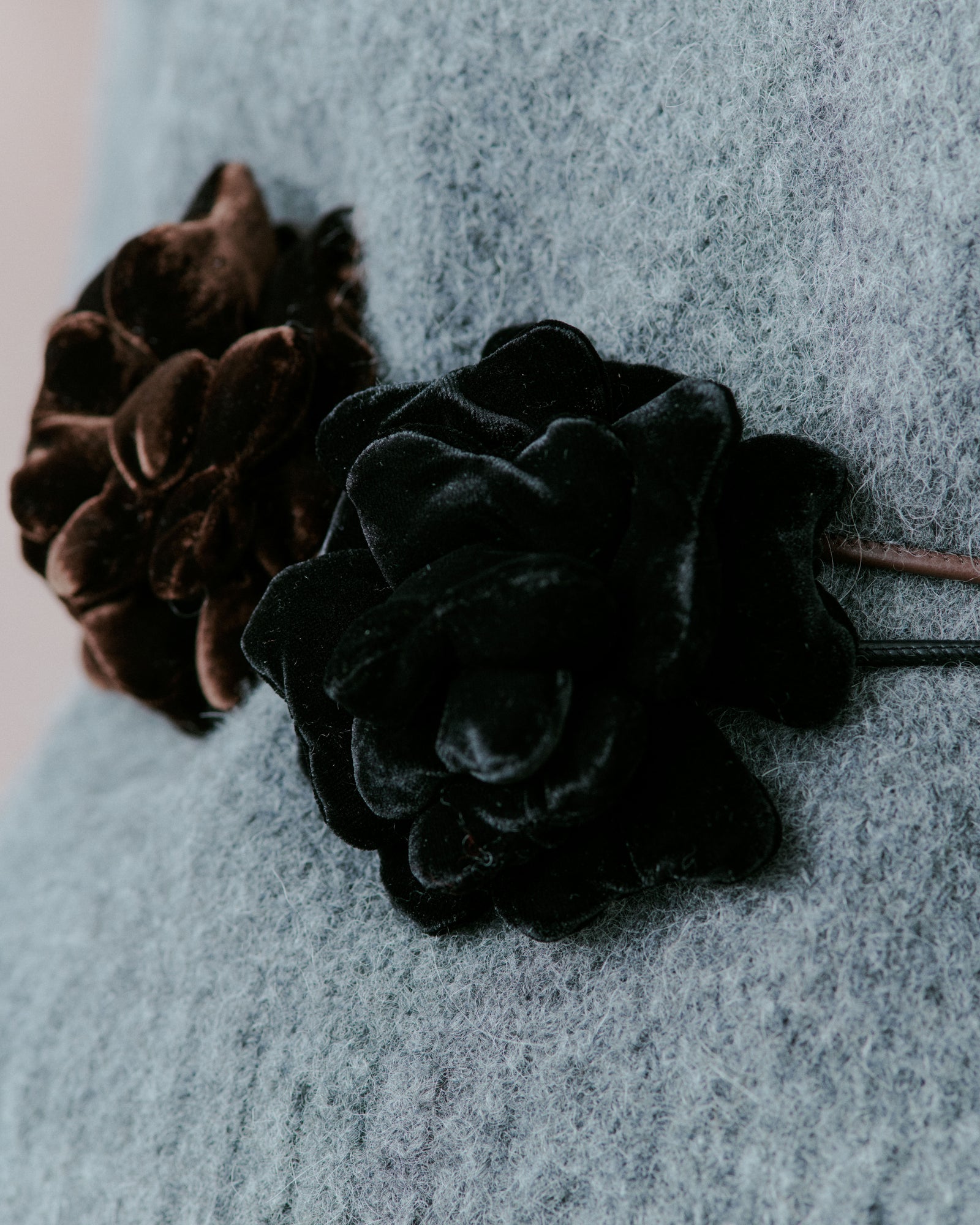 Day Velvet Flower Belt