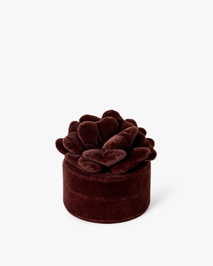 Day Velvet Flower Jewelry Round