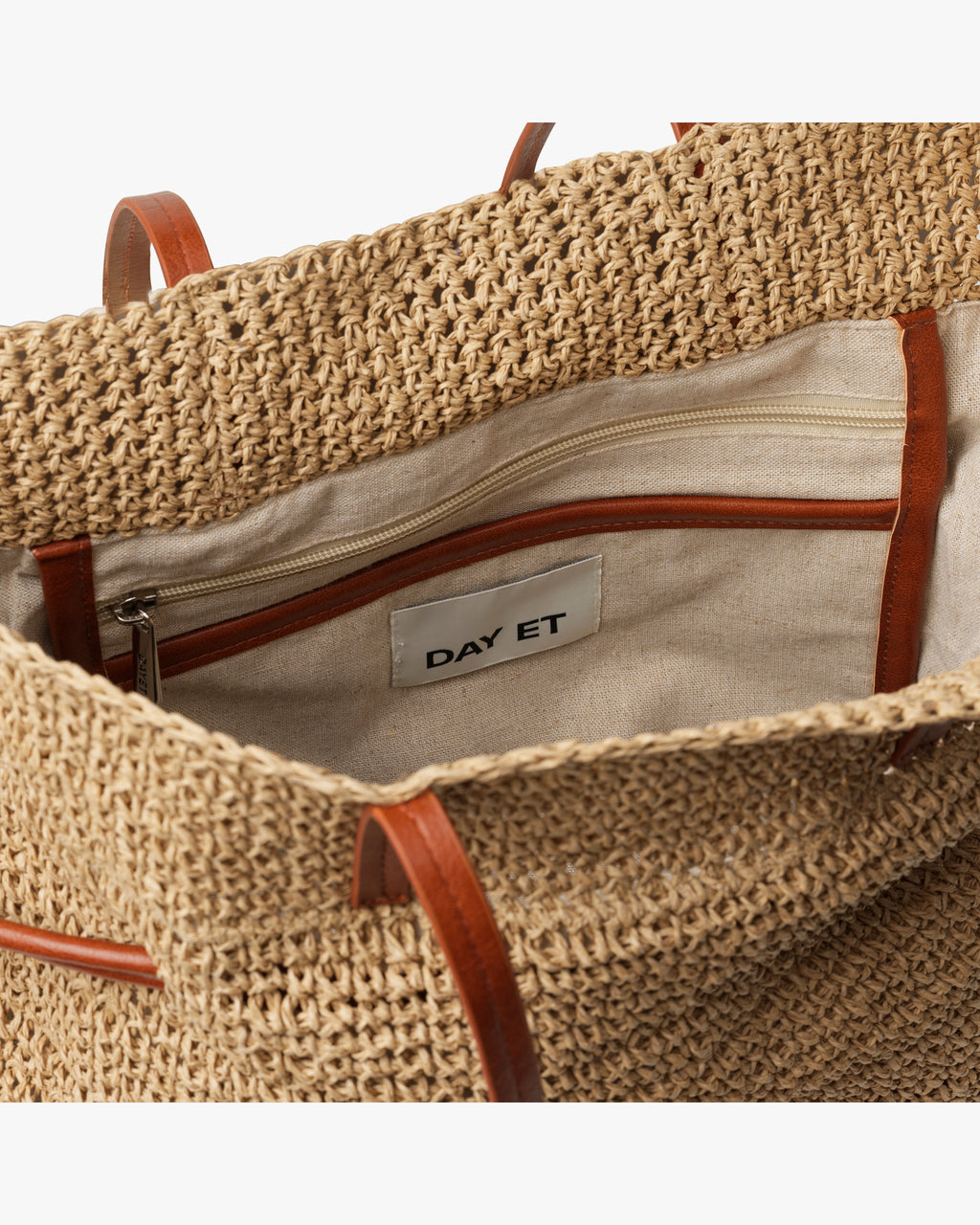 Day Natural Straw Shoulder