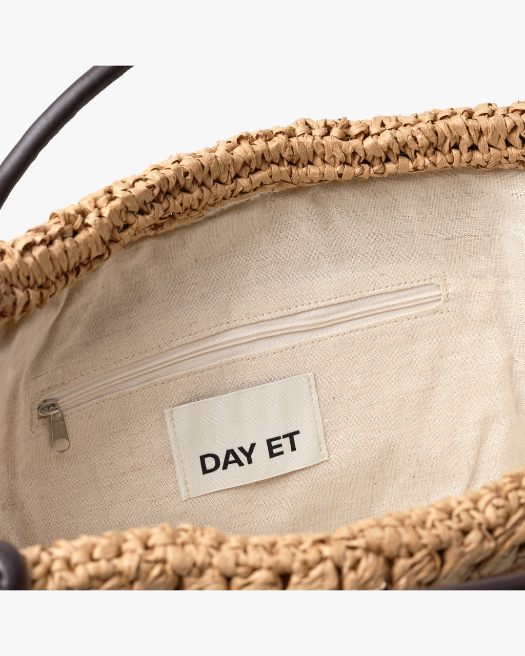 Day Creased Straw Bag S