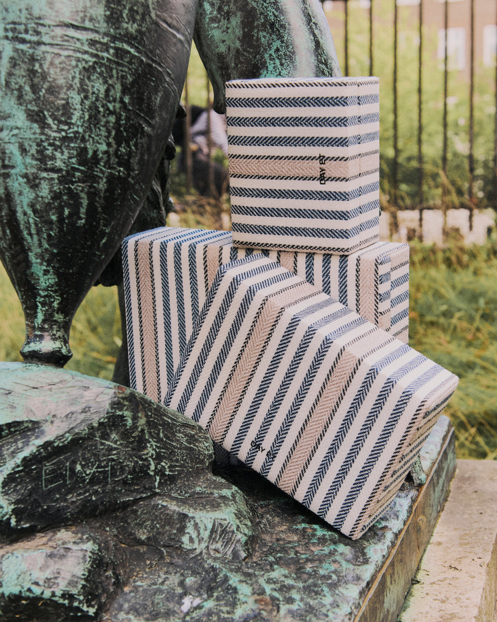 Day Stripes Jewelry Case Small