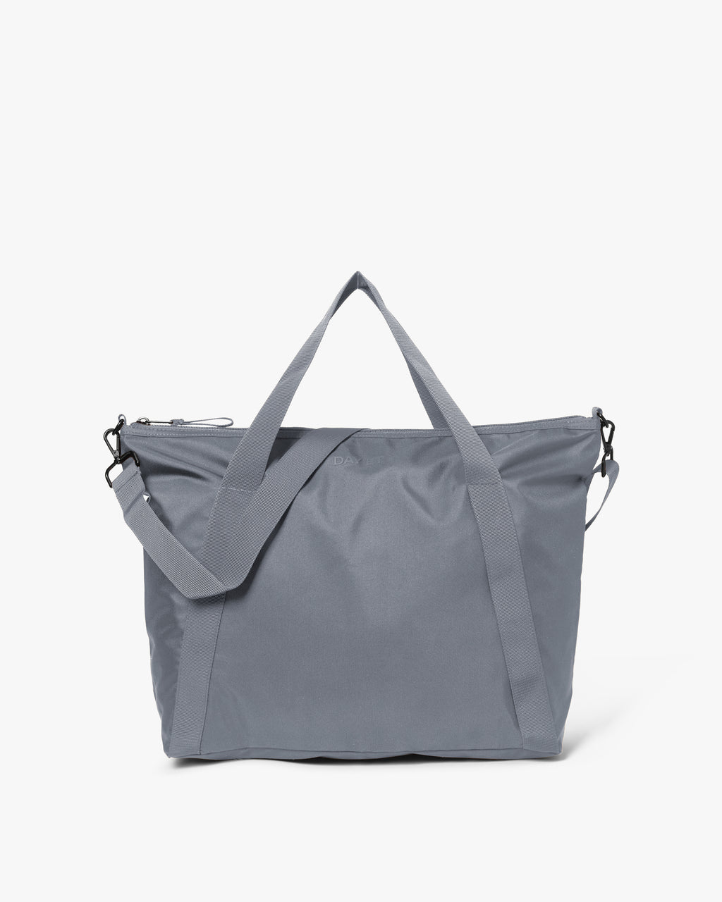 Large Tonal Nylon Crossbody Shoppingväska