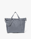 Large Tonal Nylon Crossbody Shoppingväska