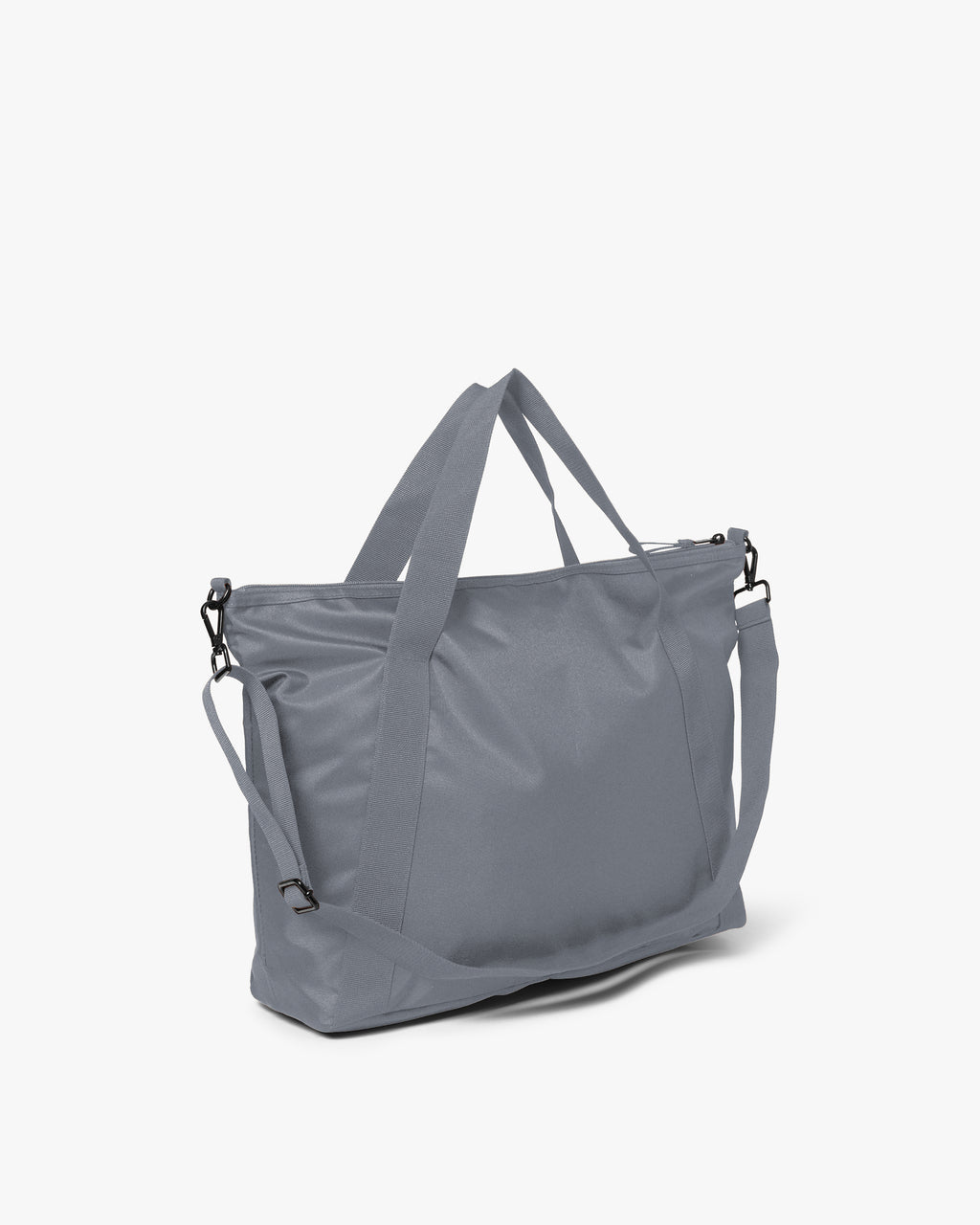 Large Tonal Nylon Crossbody Shoppingväska