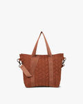 Leaf Quilt Crossbody Shoppingväska