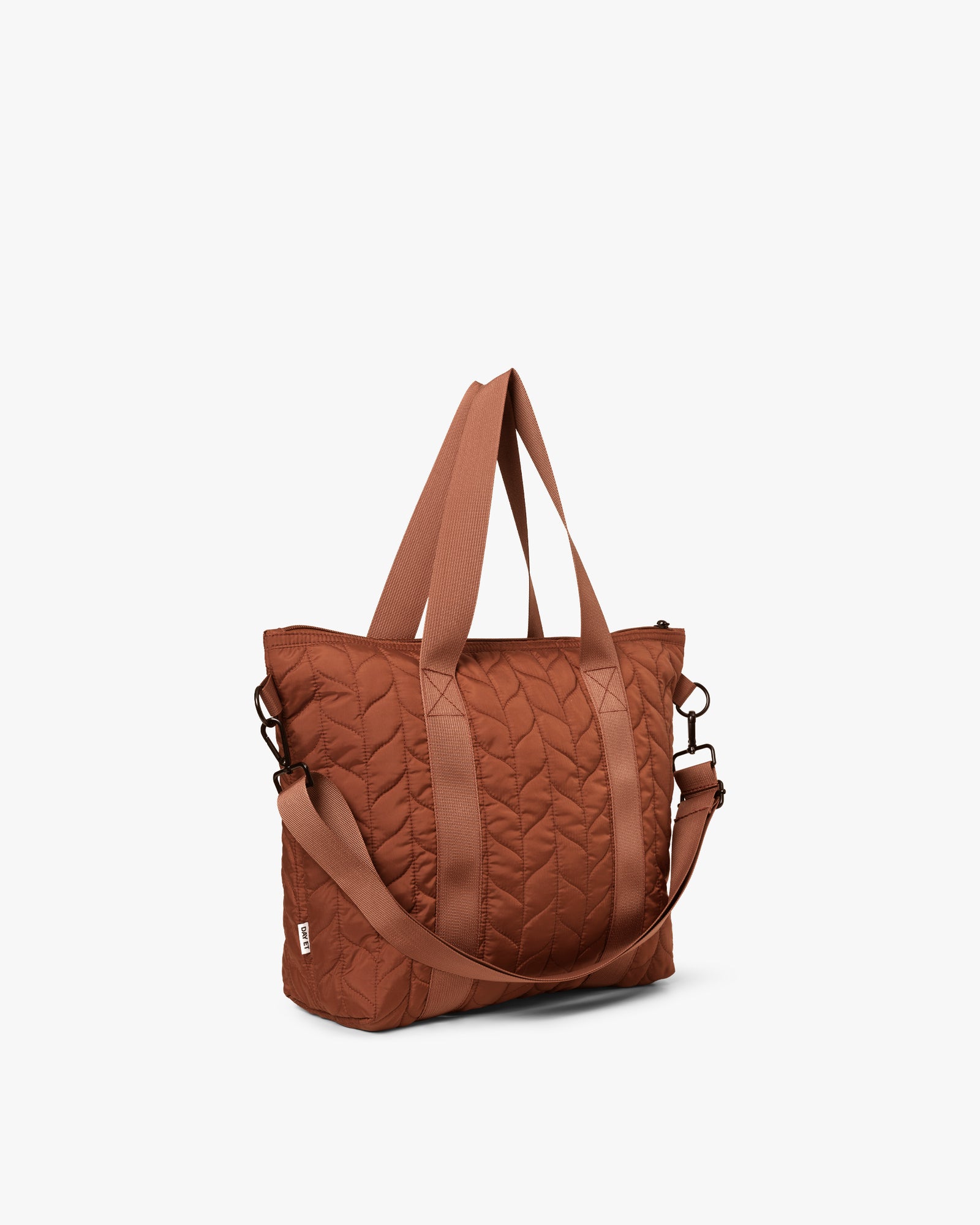 Leaf Quilt Crossbody Shoppingväska