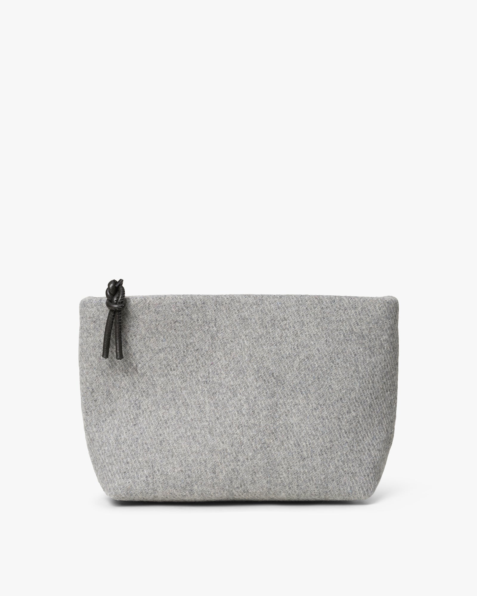 Structured Wool Pouch