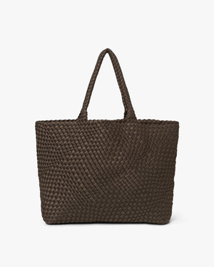 Large Hand-Braided Neoprene Axelväska