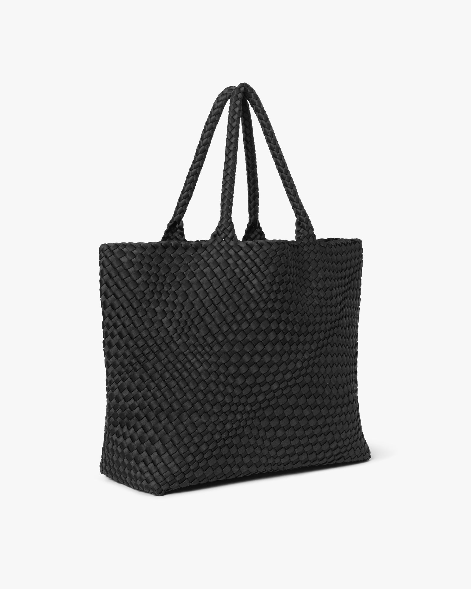 Large Hand-Braided Neoprene Axelväska
