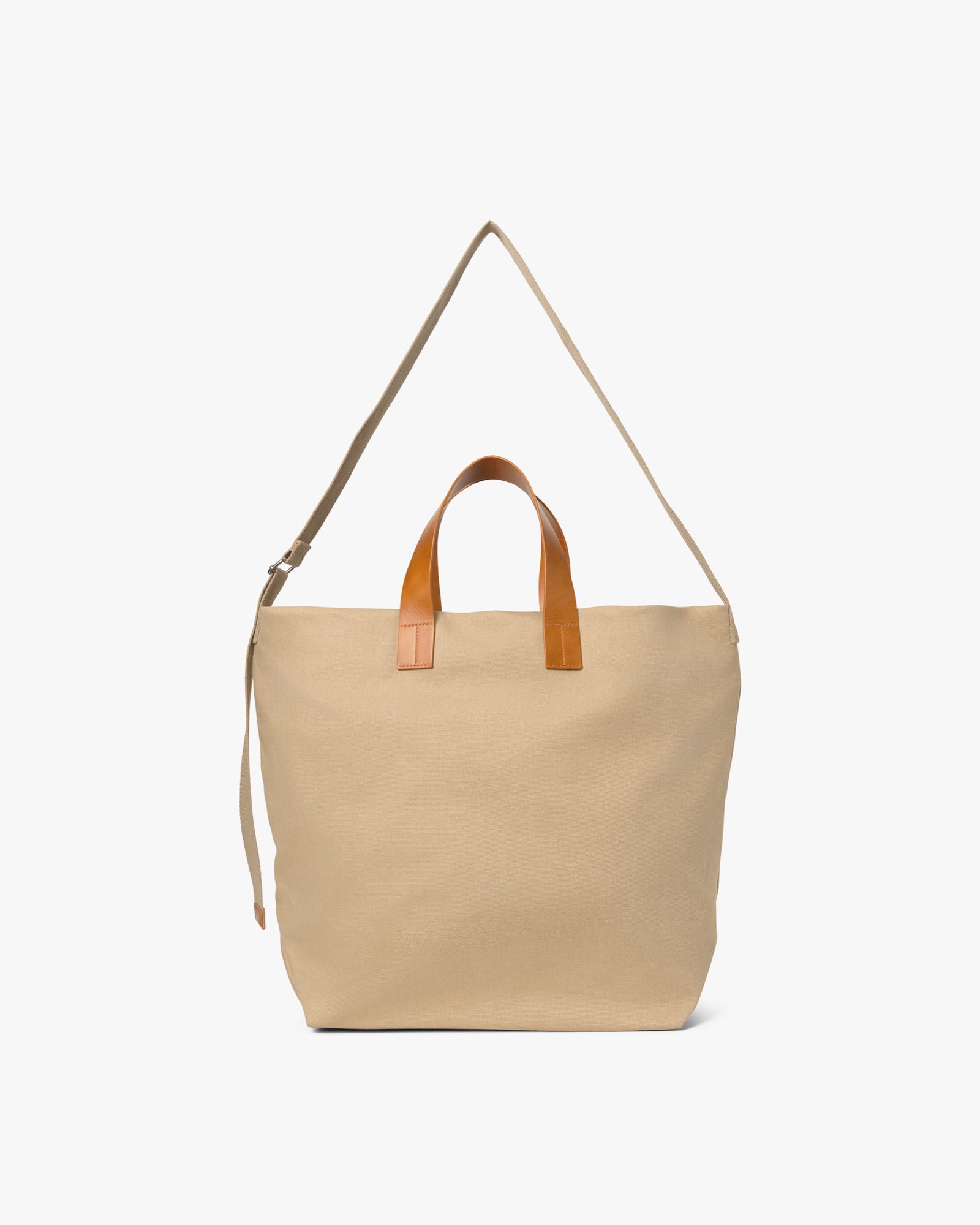 Medium Cotton Canvas Crossbody Väska